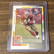 1992 Wild Card - Tom Rathman #94 San Francisco 49ers