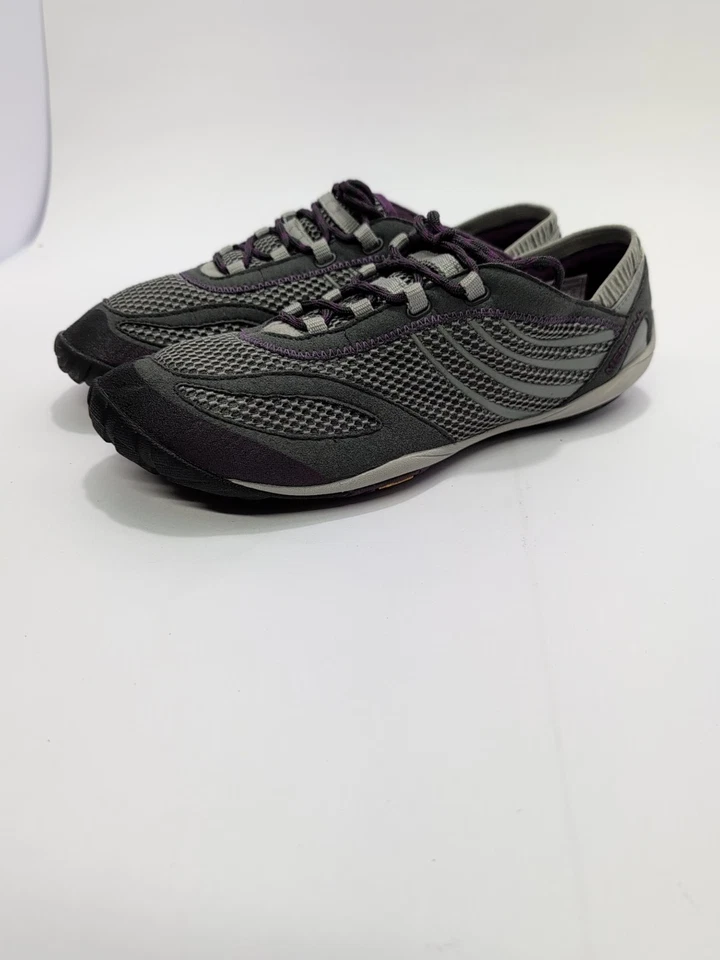Merrell Pace Glove Mujer’s Talla 10 Zapatos para Correr Trail Descalzos Gris Sombra Oscura Foto 3 de 4