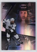 2023-24 Upper Deck SP Game Used Legends Purple 1/5 Joe Thornton #183 HOF 0tm