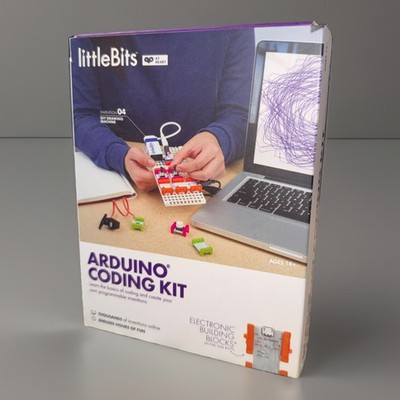 littleBits Arduino Coding Kit 8 Modules New Open Box Electronic Building Blocks