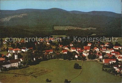 St Oswald-Riedlhuette Nationalpark Bayerischer Wald Fliegeraufnahme