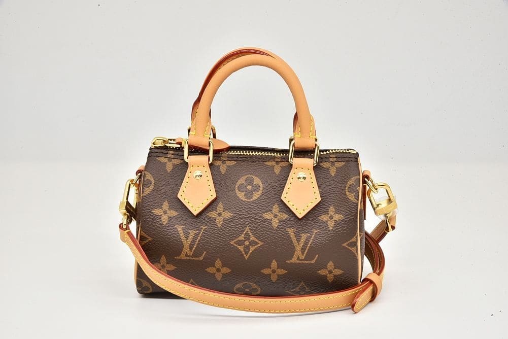 Louis Vuitton Monogram Nano Speedy 2WAY Mini Boston M81085 Used #042