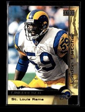 London Fletcher RC: 2000 Skybox Rookie Card #51. rookie card picture