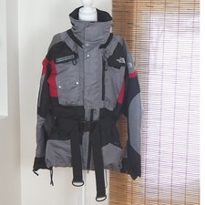 The North Face STEEP TECH Men's Ski Jacket Sz Medium Gorpcore Utility Belt FLAW