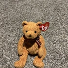 TY Beanie Baby - WOODY the Retired 7" Bear (Vintage 2002) New-Mint  *L2