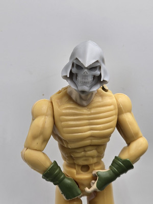 3d Printed EVIL SKULL LEADER  1:18 3 3/4'' GI Joe 25th Anniversary B93