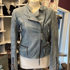 giacca di pelle donna 36