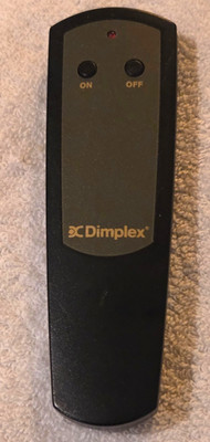 Dimplex 47-1010-T On/Off Remote Control Electric Fireplace Tested & Works