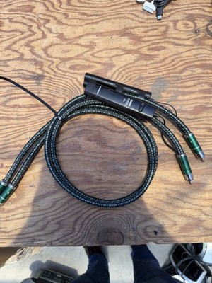Audioquest Columbia 2M RCA interconnects w/72v DBS