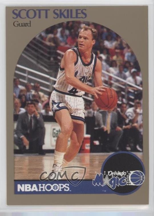 1990-91 NBA Hoops 100 Superstars Scott Skiles #70 1x8