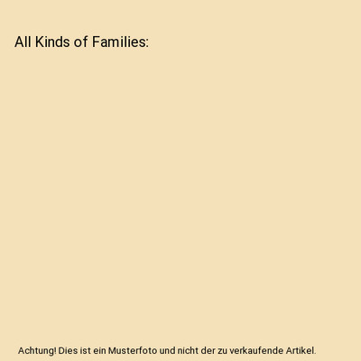 All Kinds of Families, Martha E. H. Rustad