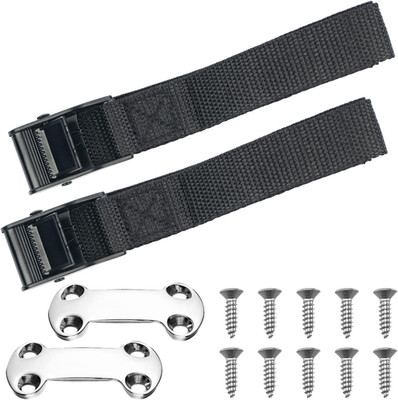 Cooler Tie down Kit, Fixed Straps for YETI and for RTIC Coolers to Boat, Deck, T