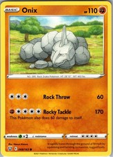 Onix 068/163 Common Battle Styles Pokemon Near Mint