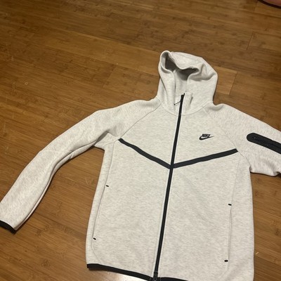 Nike Men's Vanilla White Tech Fleece Blazer Jacket Small