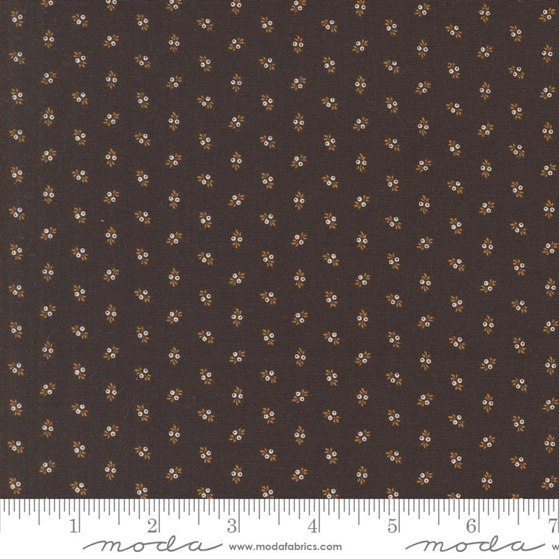 Pumpkin Spice Gatherings, Tractor Oil and Khaki Bundle of 8 prints 1/2-Yards - Image 2 of 4