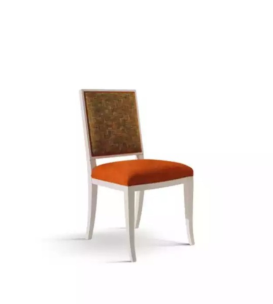 Esszimmer Designer Stuhl Holz Luxus Einrichtung Stil Klassischer Polsterstuhl-image