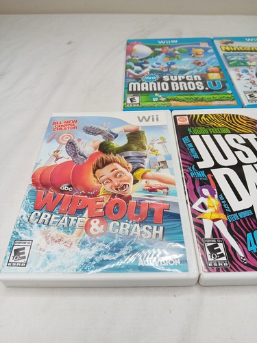 Nintendo Wii/U Games Just Dance 4, Wipeout, Sonic, Nintendo Land, Super Mario - Picture 4 of 15