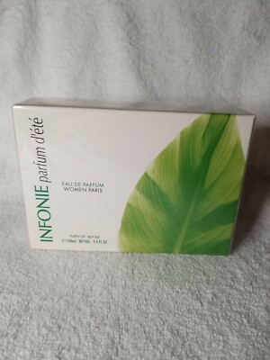 Infonie GREEN Parfum D'Ete by Viviane Vendelle 3.4 oz For Women DISCONTINUED