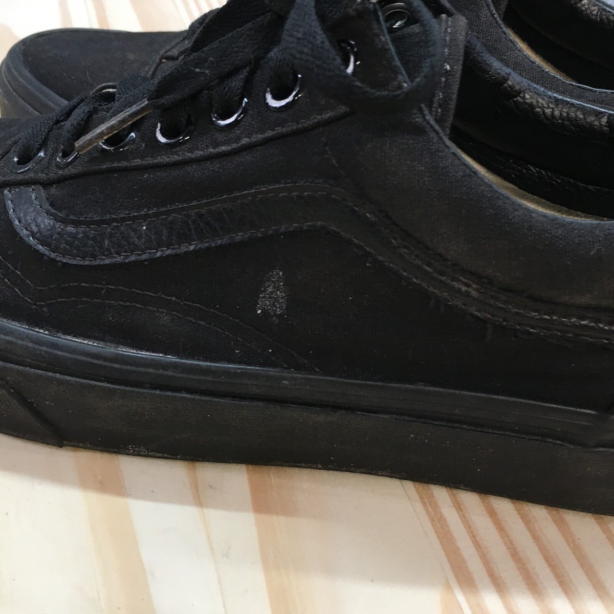 Vans Off The Wall black suede sneakers Men\'s 8 Women\'s 9.5, never worn VANS OLD SKOOL BLACK/WHITE LOW SUEDE CANVAS UNISEX SHOES NEW  main image 4