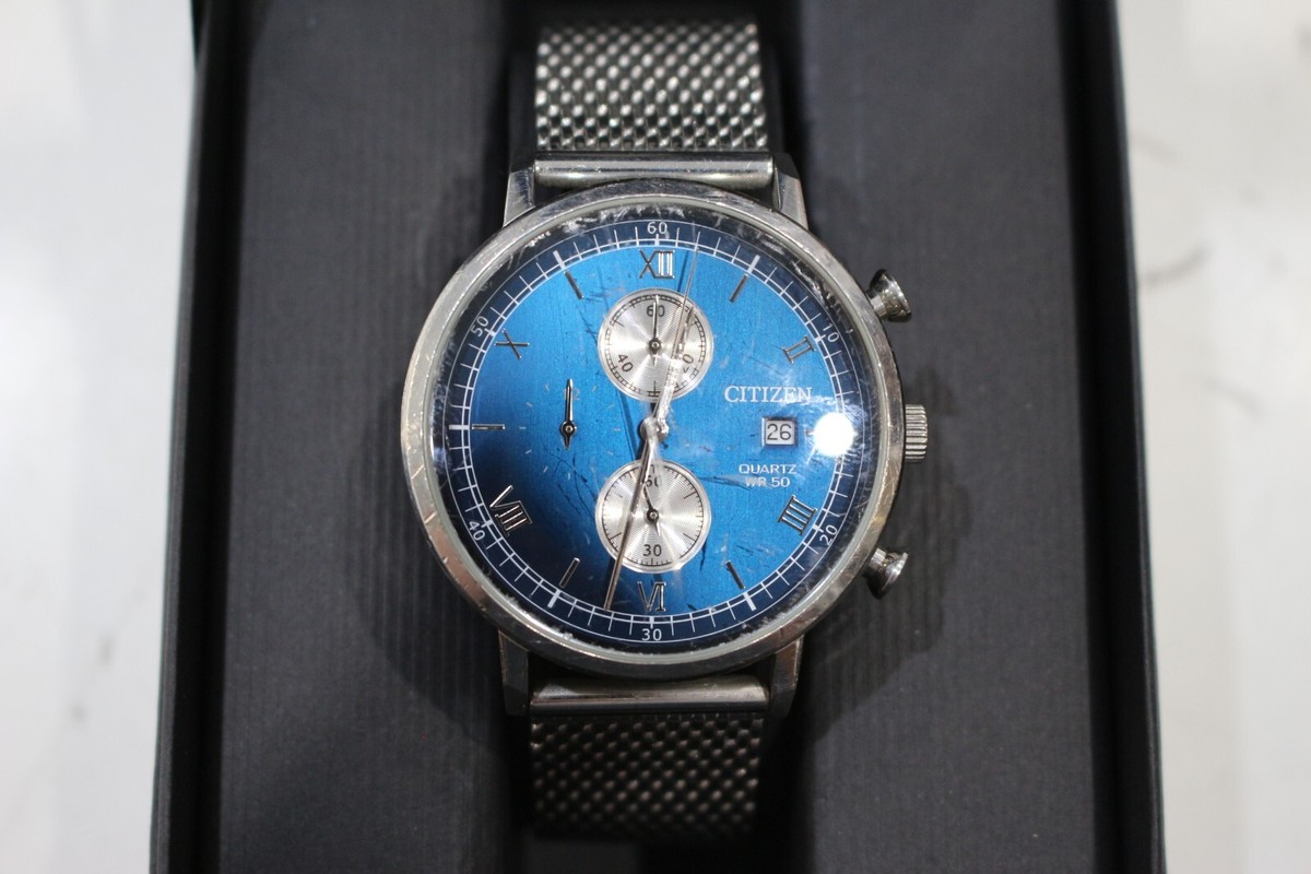 CITIZEN Chronograph Stainless Steel Men's Watch 0510-S110891 | eBay