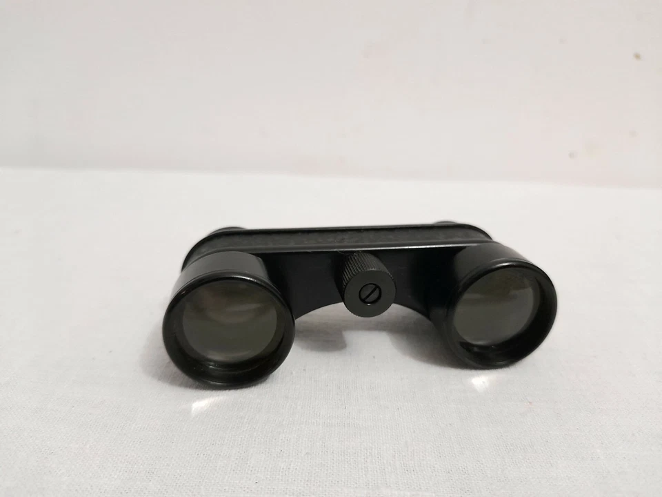 OLD VINTAGE PZO POLISH ZEISS OPERA BINOCULARS 2.5X CRYSTAL CLEAR VIEW LENSES - Image 3 of 4