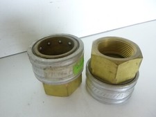 Hansen Mfg. 10-ST P/N 29-010 Female Quick Disconnect Coupler - Lot of 2