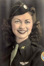 beautiful woman in military uniform WW2 Photo Glossy 4 6 in B002