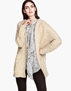 sheepskin cardigan