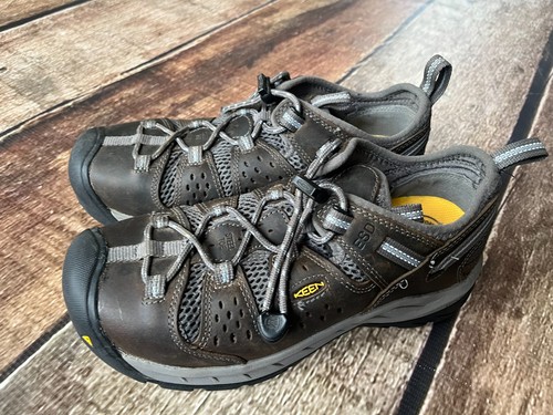 KEEN UTILITY ATLANTA COOL II WORK SHOE BROWN WOMENS 7.5 EXCELLENT CONDITION - Picture 7 of 10