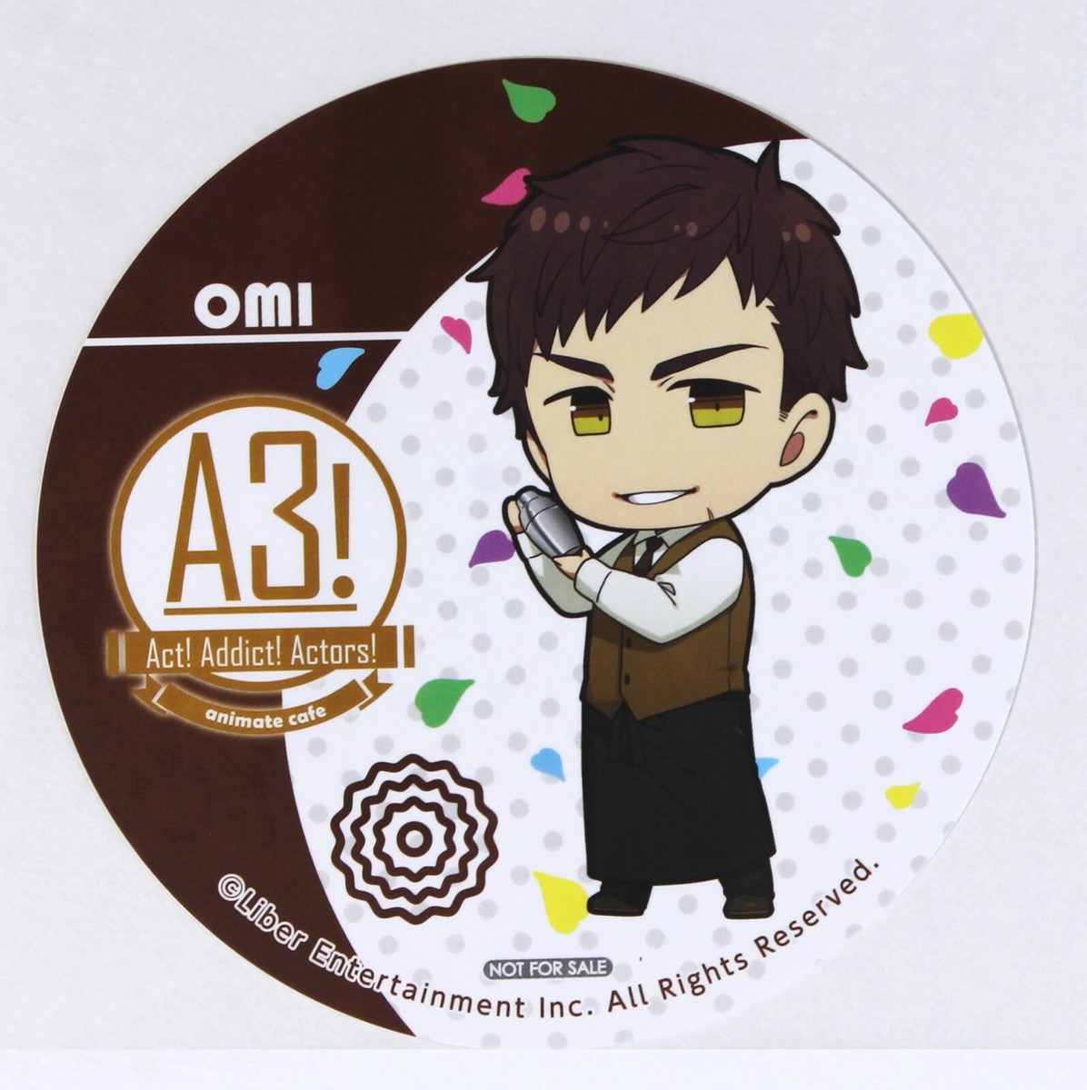 A3！カフェ　グッズ A3!×デコット by アニメイトカフェ」6月14日よりコラボ