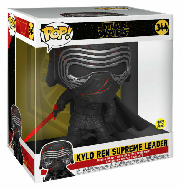 Ontslag contact vruchten Funko Pop! Movies: Star Wars: The Rise of Skywalker - Kylo Ren Supreme  Leader (Glow in the Dark) (10 inch) Vinyl Figure for sale online | eBay