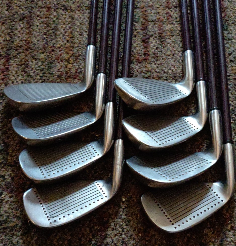 Powerbilt TPS golf clubs Purple High Modulus Graphite Ceramic Shaft