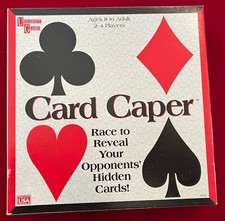 Card Caper Game University Games 1997 Edition Made in USA