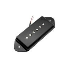 Artec ASA91-BK Black Alnico 5 P90 Dogear Single Coil Guitar Bridge Pickup 7.5K