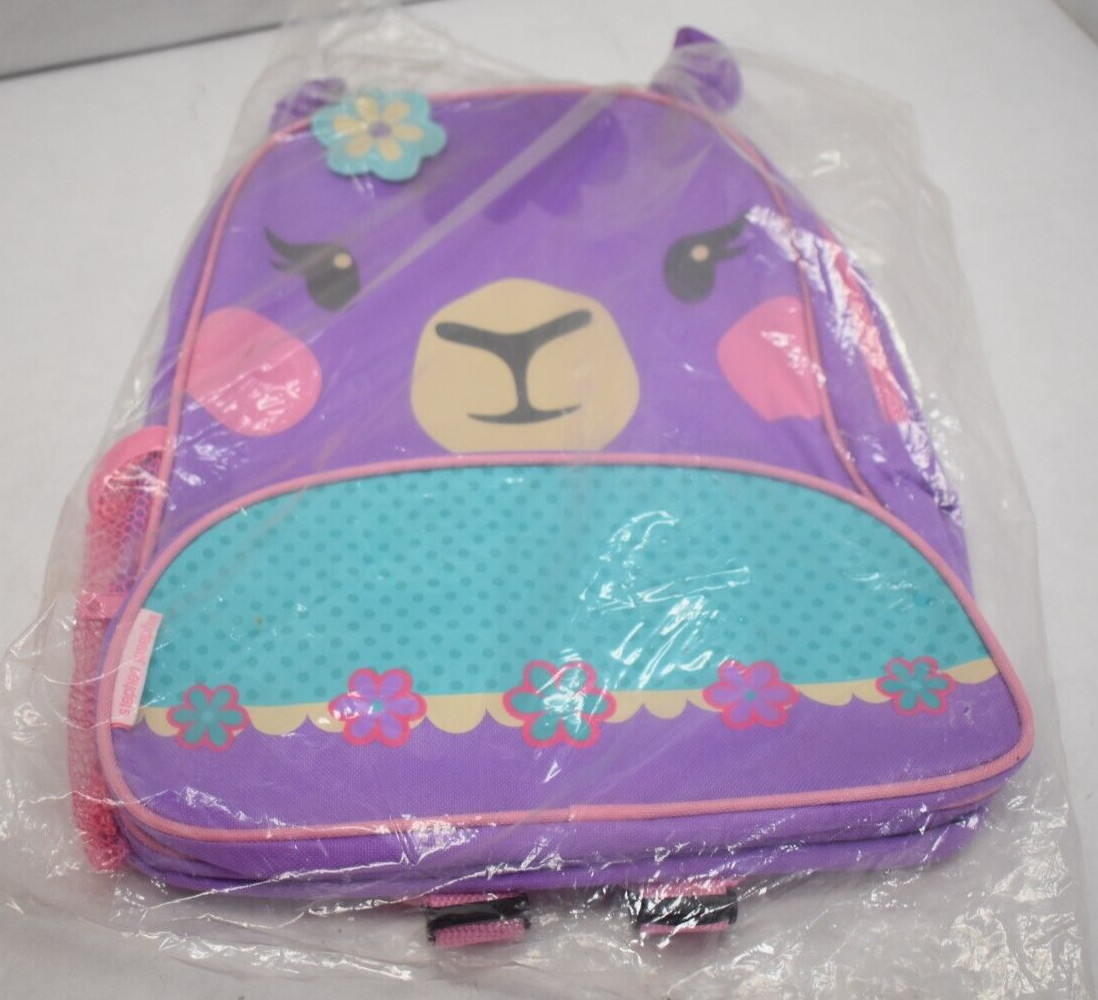 Stephen Joseph Sidekicks Backpack Turquoise & Purple Lama De