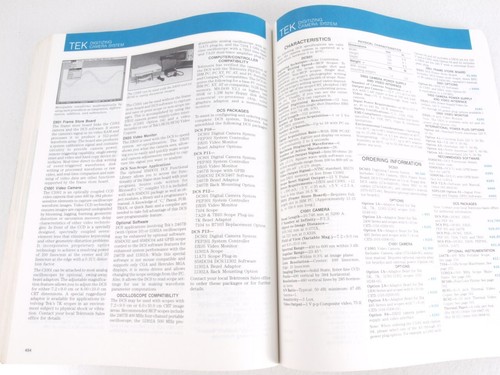 Tektronix 1989 Catalog Tech Electronics Publication - Picture 8 of 8