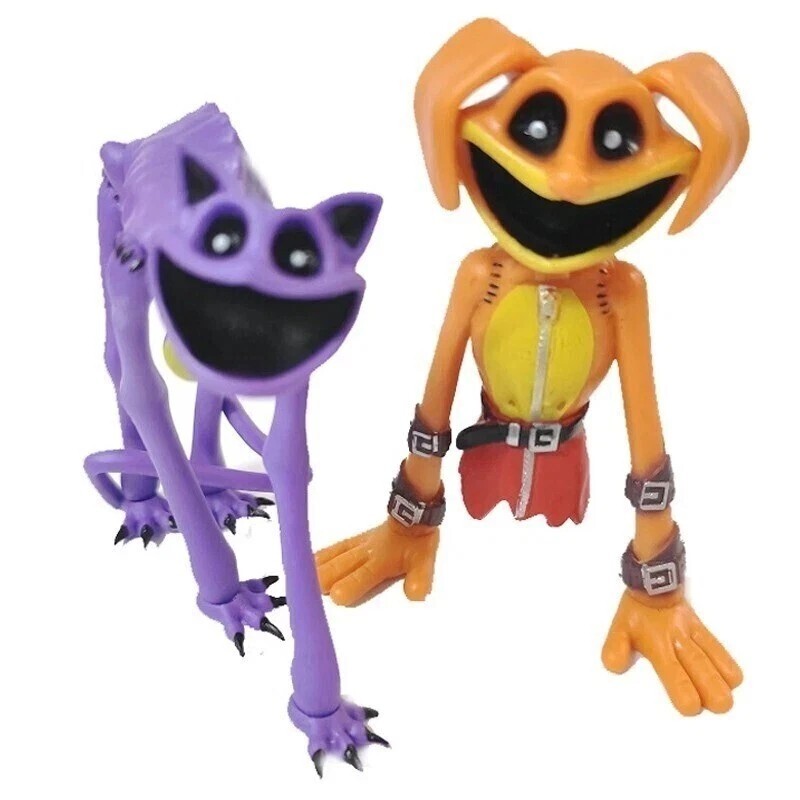 10cm Game Smiling Critters Catnap Dogday Action Figure Toy PVC