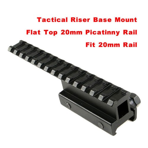 Hunting Bottom/Top 20mm Picatinny Rail Mount Extension Rail Accessories - Picture 1 of 7