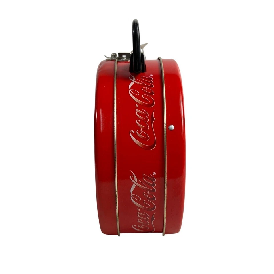 Винтажный оловянный ланчбокс эпохи 90-х Coca-Cola - Изображение 2 из 4