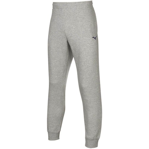 Mizuno Team Mens Joggers Grey Stylish 