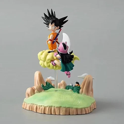 Anime D.B Z Son Goku & Chichi Figur Statue Geschenk Sammlung Spielzeug Schachtel - Foto 2 di 13