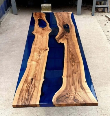 Infuse Your Kitchen with Elegance Handcrafted Slab Table Perfect for Wooden