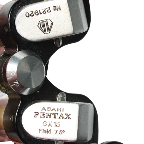 Vintage Asahi Pentax 6x15 Binoculars with Leather Case | Compact Opera Glasses - Picture 6 of 13
