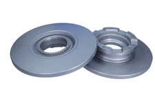 2x Quaro QD9697 brake discs rear for Ford new