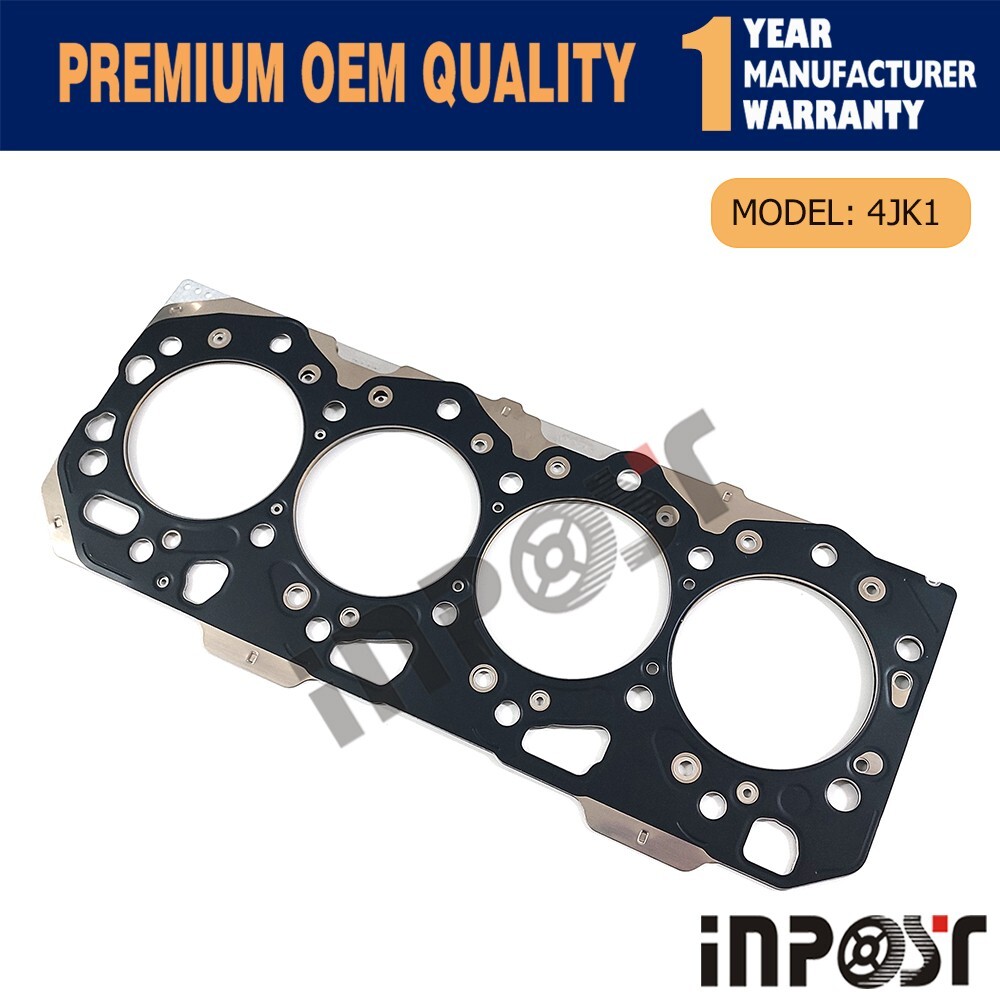4JK1 Cylinder Head Gasket For Isuzu Engine Gasket Parts Metal Head Gasket