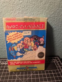 NES Nintendo Kung-Fu Heroes CIB - Cartridge, Manual, & Box Ex Rental Copy