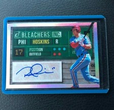 Rhys Hoskins 2019 Donruss Bleachers Inc. Autographs Auto