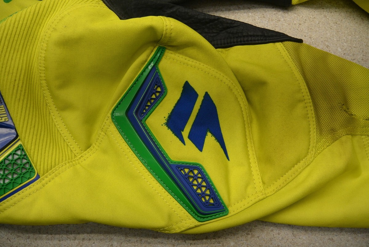 Shift MX Syndicate Ride Club Yellow And Green Size 32 Pants