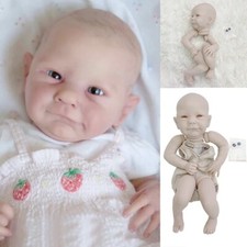19'' Reborn Baby Unfinished Doll Kit DIY Unpainted Newborn Handmade Baby Toy New