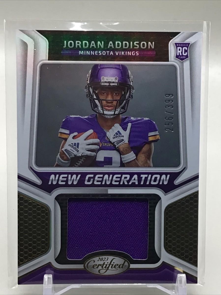 2023 Panini Certified New Generation Mirror JORDAN ADDISON